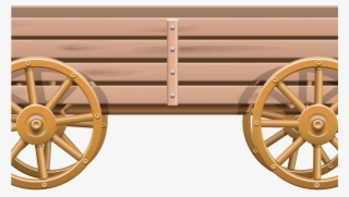 Cart Clipart Wooden Wheelbarrow - Cart