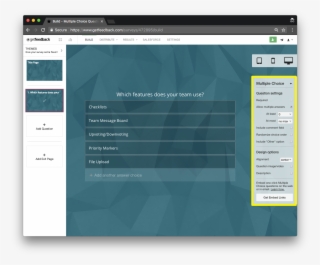 Survey Question Types - Computer Program