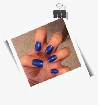 Polaroid Blue Nails - Nail Polish