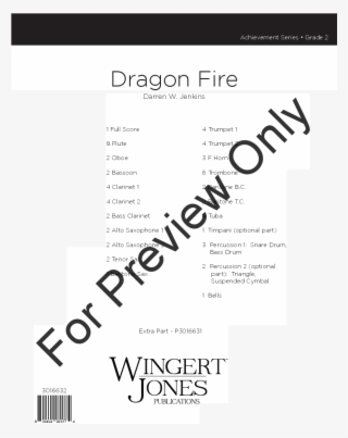 Dragon Fire Thumbnail Dragon Fire Thumbnail - Pomp And Circumstance Clare Grundman Clarinet 3