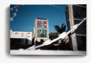 Canvas Print Graffiti Wire - Picture Frame