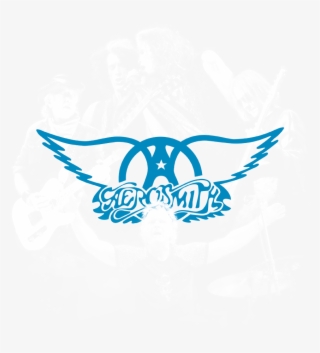 Aerosmith Rock N Round Men's Regular Fit T-shirt - Aerosmith Logo Red