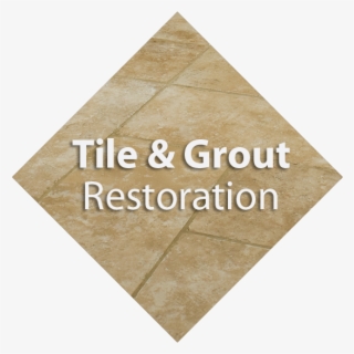 Tile Floor And Grout Restoration - Triangle - 600x600 PNG Download - PNGkit