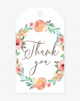 Floral Favor Tag Template Download By Littlesizzle - Christmas Card