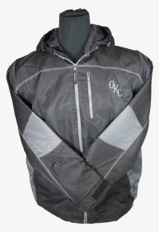 Okc Logo Jacket - Leather Jacket