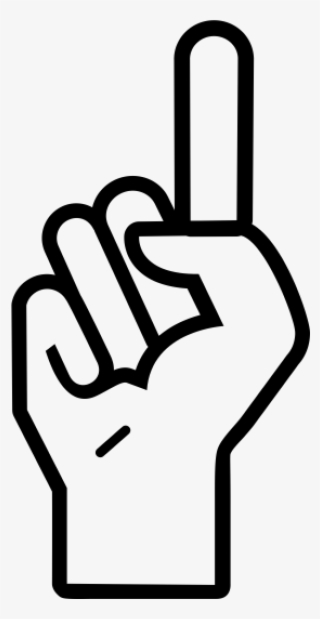 Dedo Señalando Hacia Arriba