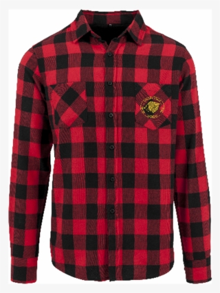 The Lion Head Checked Flannel Shirt - Flanell