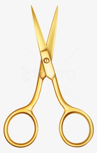 Free Png Download Gold Scissors Clipart Png Photo Png - Hair Scissors Gold Clipart