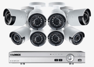 1080p Camera System With 8 Channel Dvr And 8 1080p