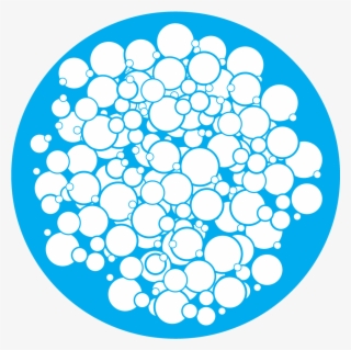 Apollo Design C1-4034 Bubble Play Colored Glass Pattern - Circle