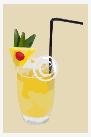 Tiger, Juice, Juices, Juicing - Cocktail Clipart