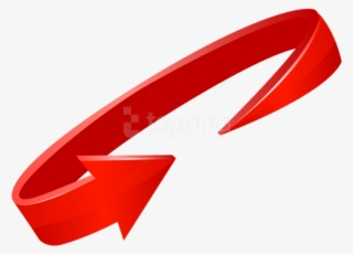 Free Png Download Red Circle Arrow Transparent Clipart - Red Round Arrow Png