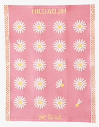 Towel Daisy Pink - Art Paper