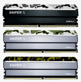 Unique Camouflage Design - G Skill Sniper X Ddr4