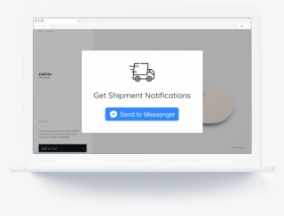 Justuno Facebook Messenger - Display Device