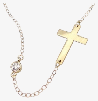 Png Royalty Free Download K Gold Sideways With Cz As - Locket