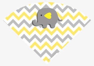 Decoracion Baby Shower Elefante Amarillo Gris