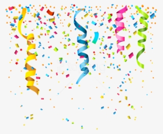 Free Png Images - Birthday Transparent Confetti Png