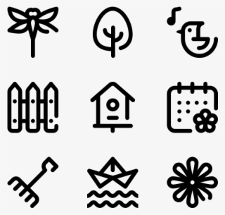 Spring - Like Icon Hand Drawn