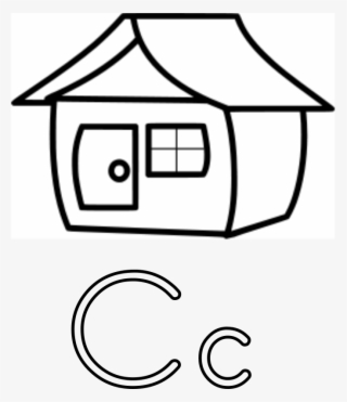 Letra C De Casa - H Is For House Worksheet