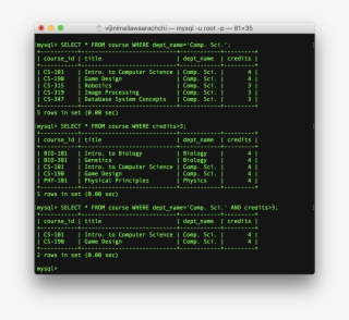 Usage Of Where In Select - Display Device