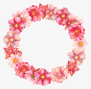 Flower Cartoon Png - Circulo De Rosas Vector