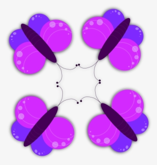 Butterfly Drawing Art Borboleta Download - Purple Color Objects