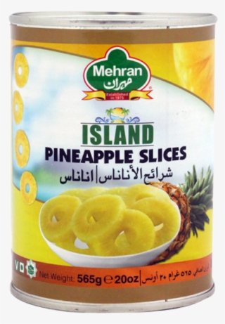 Mehran Pineapple Slice Tin 565g - Pineapple
