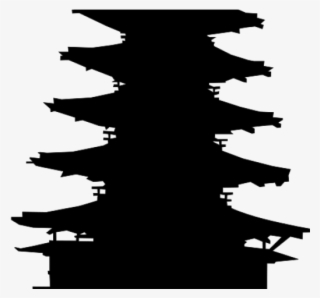 Pagoda Clipart China Pagoda - Hōryū-ji