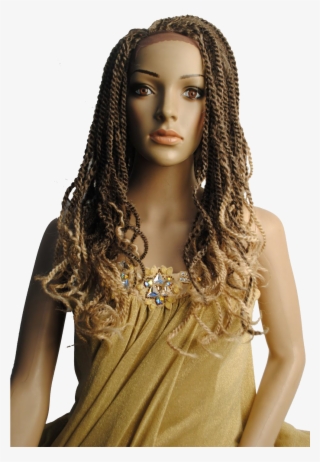 Small Twist Ombre Senegal Rope Twist Braids High Quality - Girl