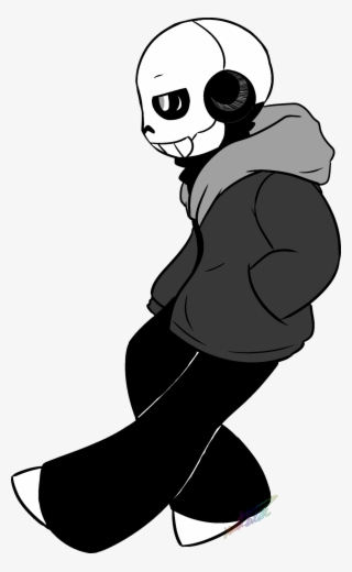I Did A Lil Doodle A Cybertale Sans - Cartoon