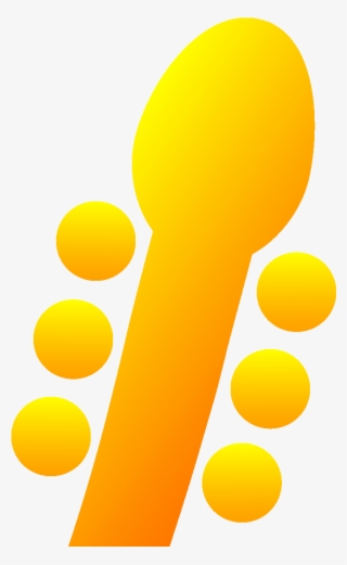 Orange And Yellow Hibiscus Clip Art Image - Circle