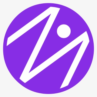 New Pom Logo Violet With White Stripes Pan Od Muzyki - Circle