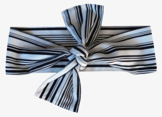 'black And White Stripe' Head Wrap - Gift Wrapping