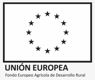 Logo Feader Negro Letras Negras Fondo Transparente - Union Europea Fondo Negro