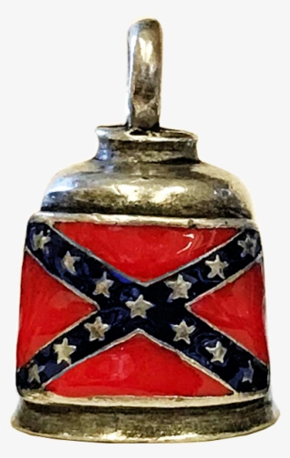 Colored Rebel Flag Gremlin Bell - Locket