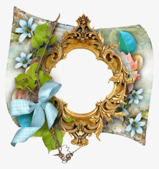Foto Frame, Frame Clipart, Png Photo, Flower Frame, - Floral Design