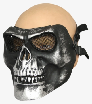 Hardshell Face Mask Skull - Mask