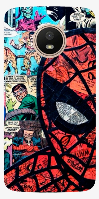Capinhas Para Celular - Comic Collage Batman And Spiderman