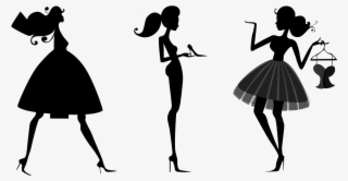 Fashion Silhouette - Transparent Background Fashion Logo Png