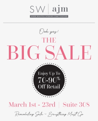 Join Us For Our Big Remodeling Sale - Parallel