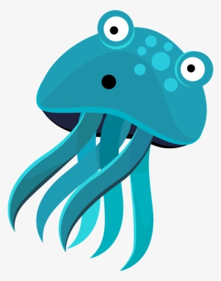 Aquatic Animal Clip Art Transprent Png Free - Cartoon Sea Creatures