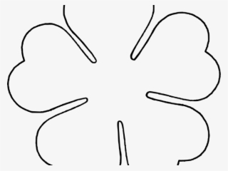 Templates Clipart Flower - Line Art