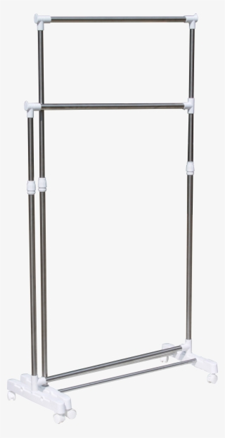 Corner Clothing Rack - Shelving