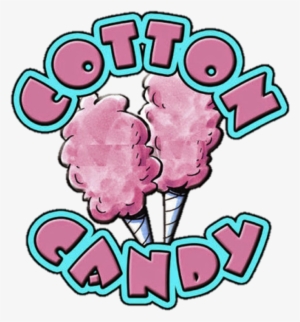 Candy Floss Picture - Cotton Candy Clipart