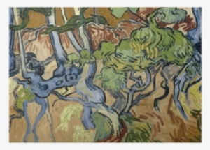 Van Gogh Tree Roots Last Painting