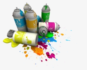 Spray Can In - Spray Paint Cans Png