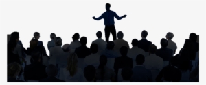 Coaching - Audience Sitting Silhouette Png