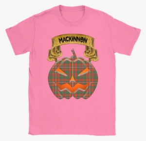 Mackinnon Ancient Tartan Jack O' Lantern T-shirt - Shirt