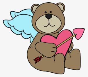 Bear Cupid Clip Art - Bear Cupid Clipart